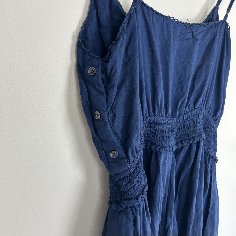 Wilfred Aritzia Irene La Bohème Navy Jumpsuit - Picture 4 of 9
